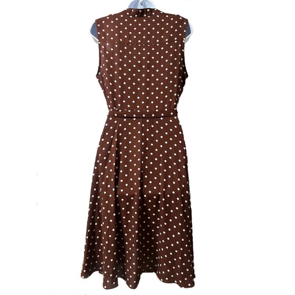 NWOT Nanette Lepore Dot Print Dress, Size 10 - Picture 2 of 12